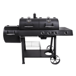 Longhorn Combo Charcoal/Gas Smoker & Grill - - Oklahoma Joe’s - Hunter Valley Heating