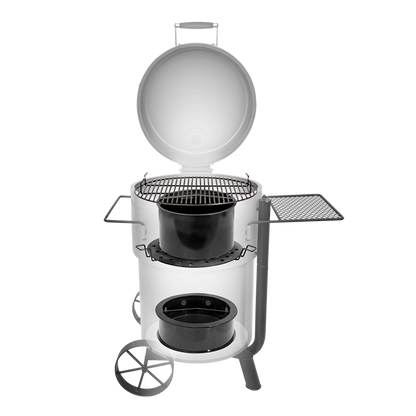 Bronco Pro Drum Smoker - Black