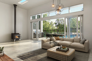 Quadra-Fire 5700 Step Top Wood Fireplace - product image 4