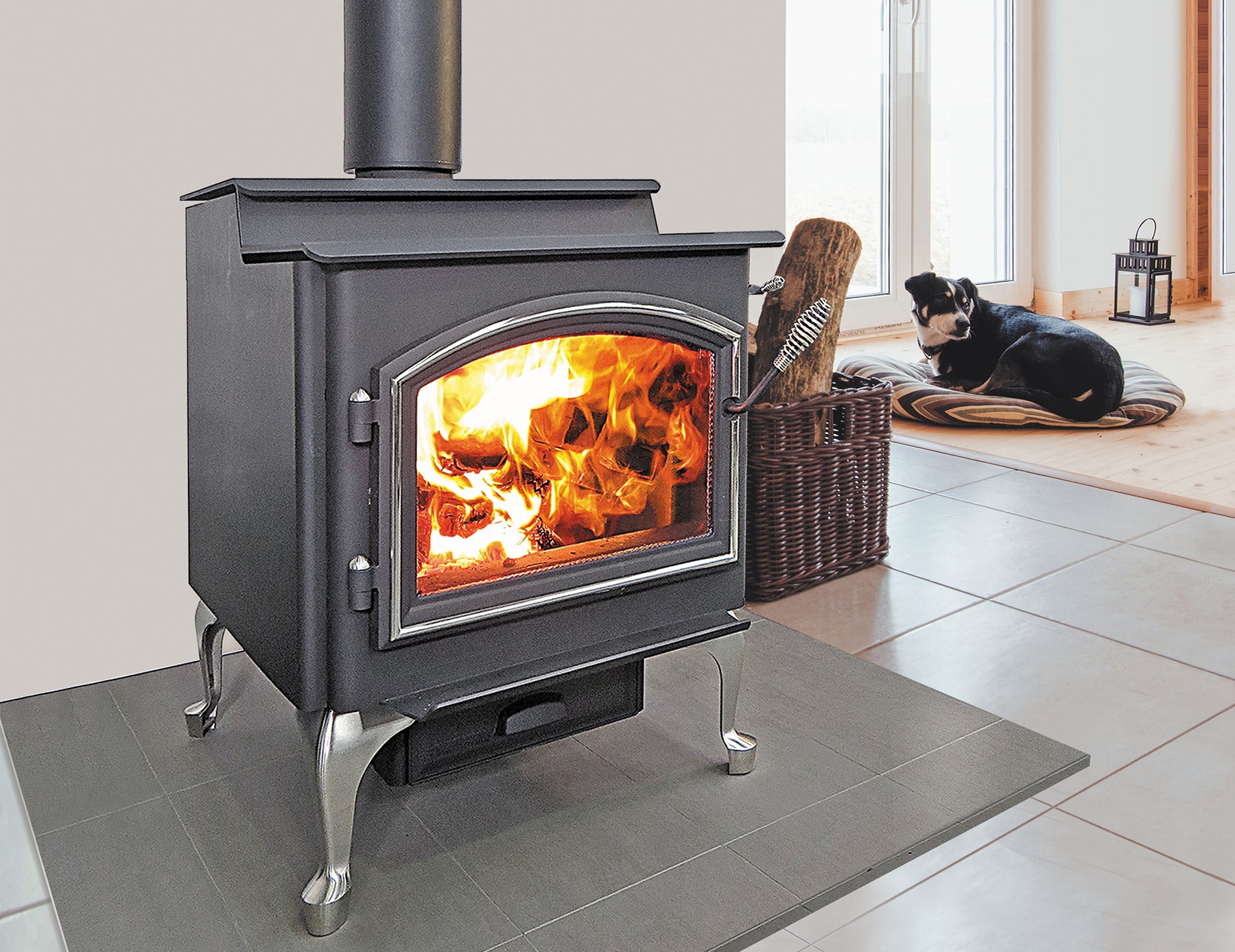 Quadra-Fire 5700 Step Top Wood Fireplace - product image 2
