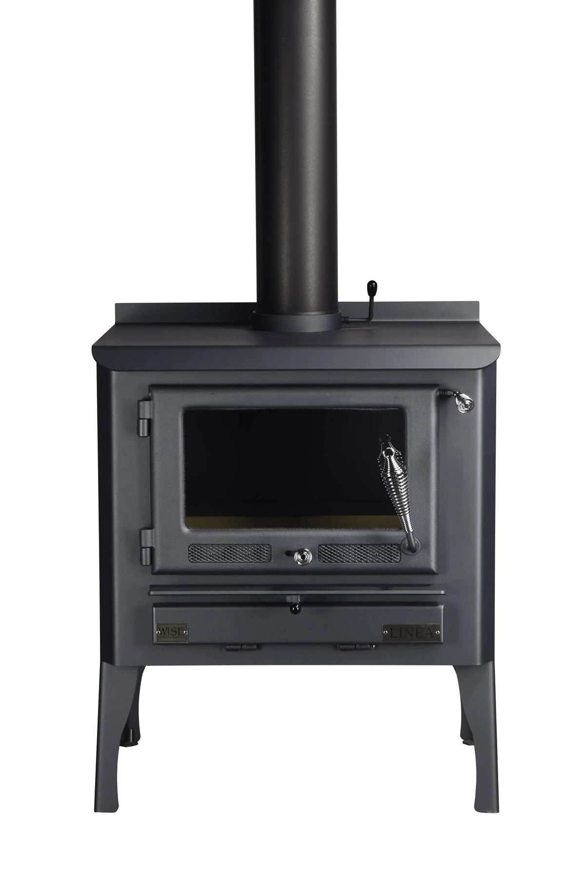Thermalux Linea 20kW hydronic wood boiler with pedestal base