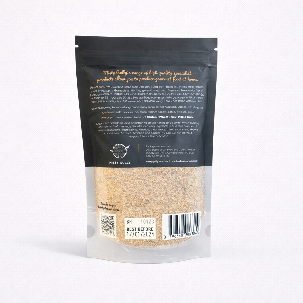 Misty Gully Venison Salami Seasoning