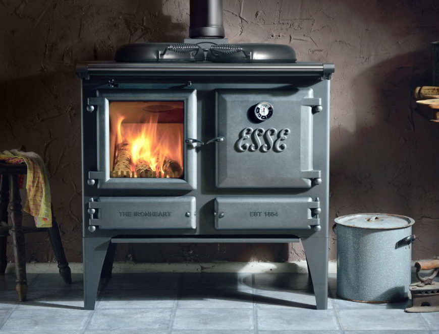 Wood heater fireplace in Hunter Valley showroom