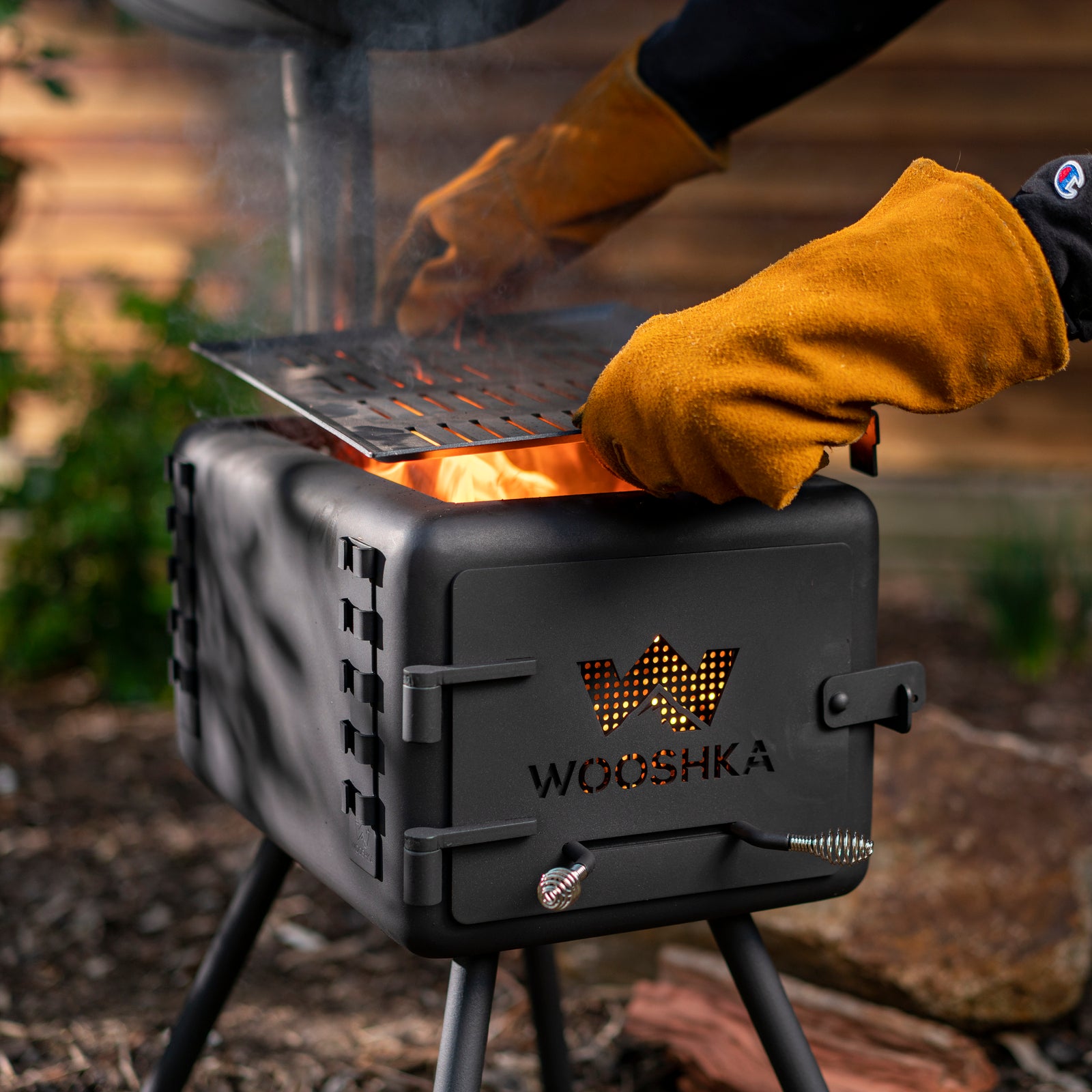 The ‘Original’ Wooshka Outdoor Stove - Stoves & Cooktops - Wooshka - Hunter Valley Heating 