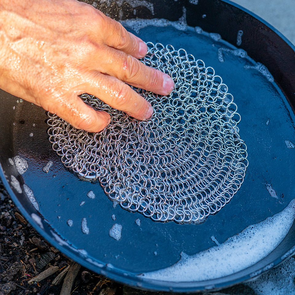 Wooshka Chain Mail Pot Scrubber - Stoves & Cooktops - Wooshka - Hunter Valley Heating 