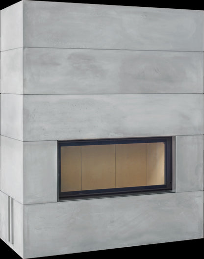 WURZBURG 101/45 Vertical Door Fireplace