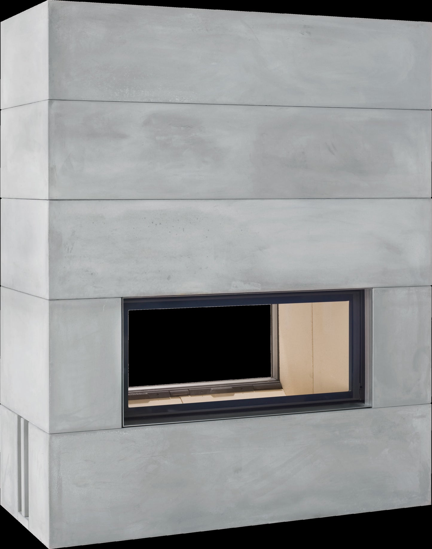 WURZBURG 101/45 Vertical Door Fireplace