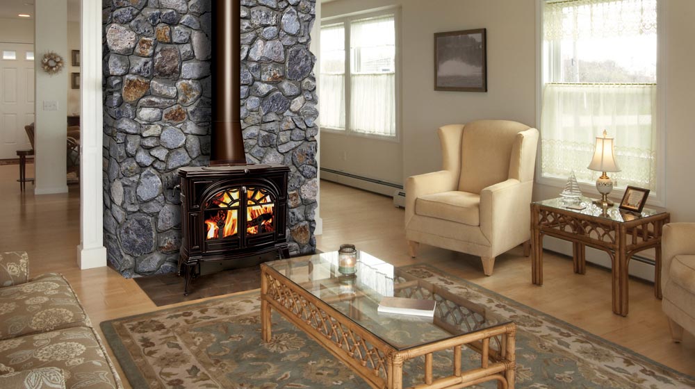 DEFIANT WOOD BURNING STOVE FIREPLACE