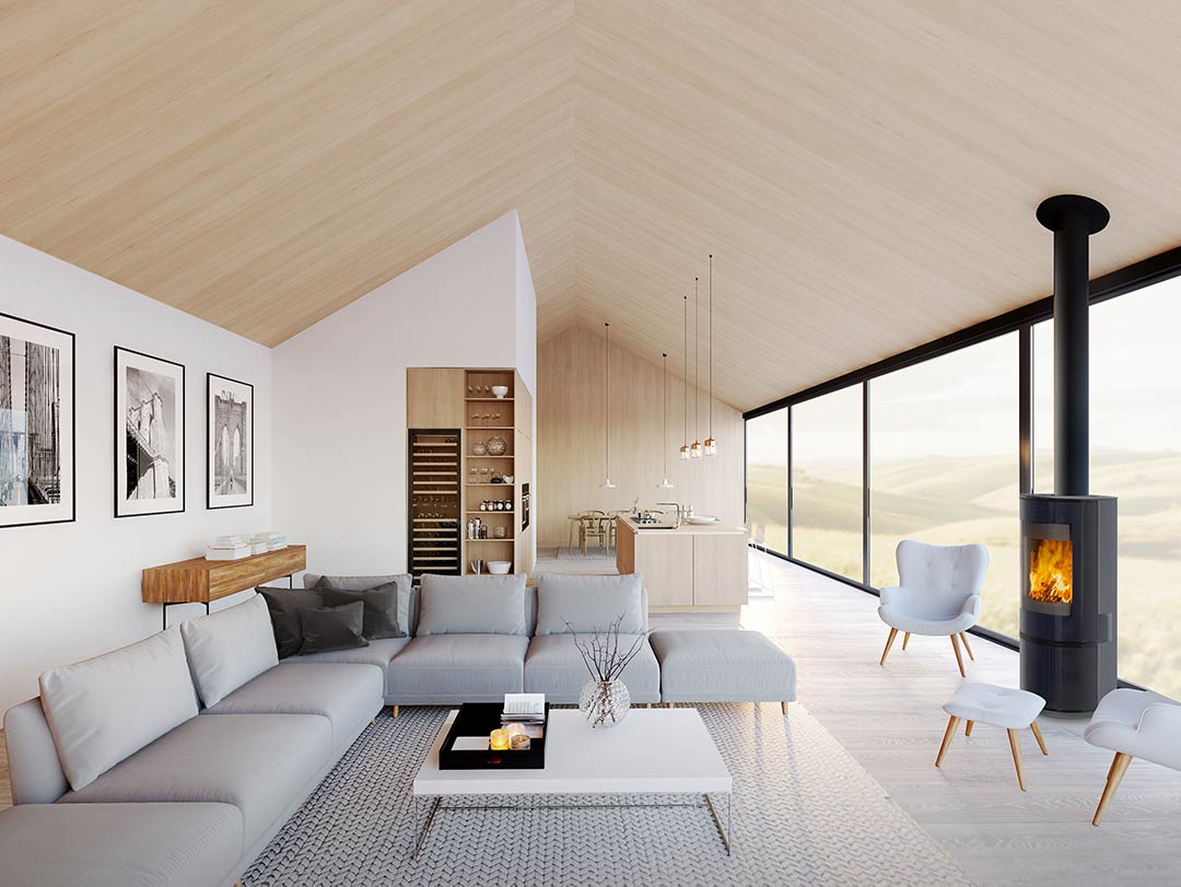 CIRCLE FIREPLACE