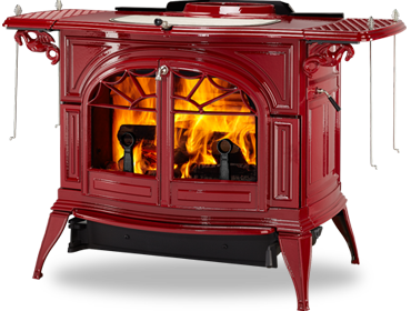 DEFIANT WOOD BURNING STOVE FIREPLACE